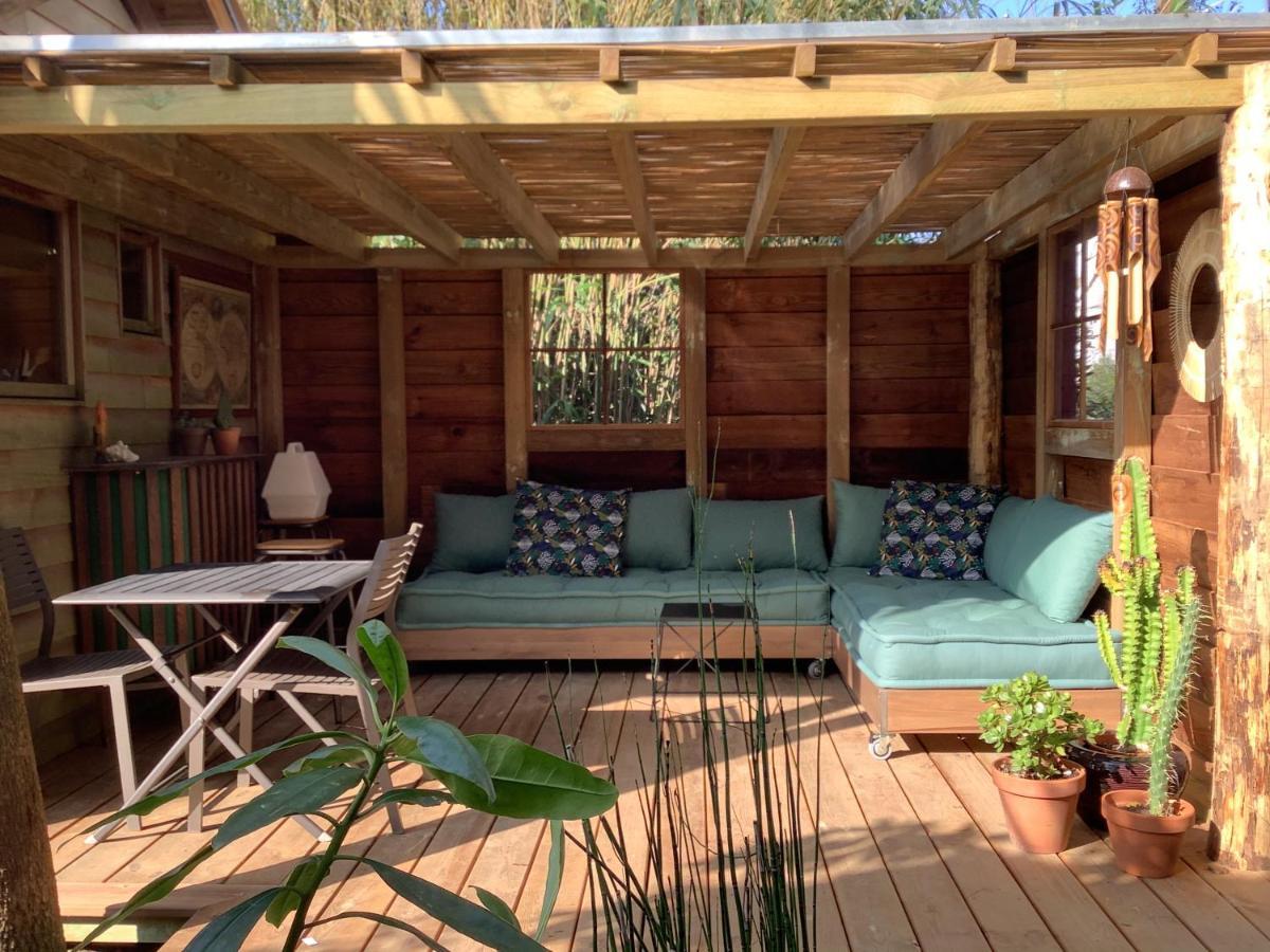 La Cabane D'Arbolateia Piscine & Spa บีดาร์ ภายนอก รูปภาพ