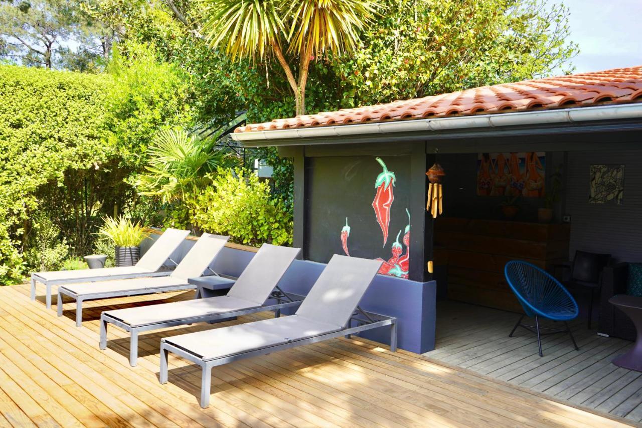 La Cabane D'Arbolateia Piscine & Spa บีดาร์ ภายนอก รูปภาพ